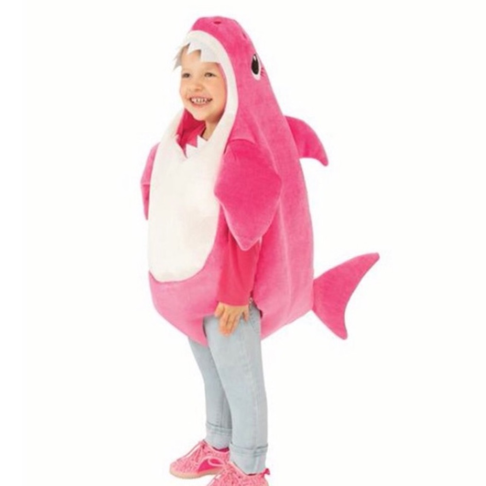 Toddler Mommy Shark Halloween Costume Size 3T-4T